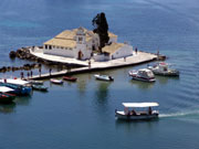 corfu, pontikonisi
